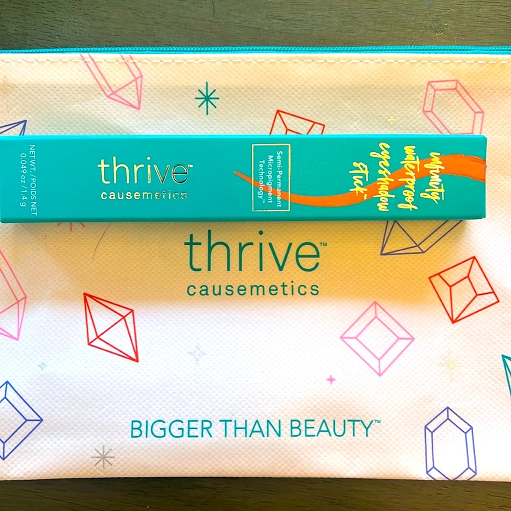 Thrive Causmetics Infinity Waterproof Eyeshadow stick Color is Gailon